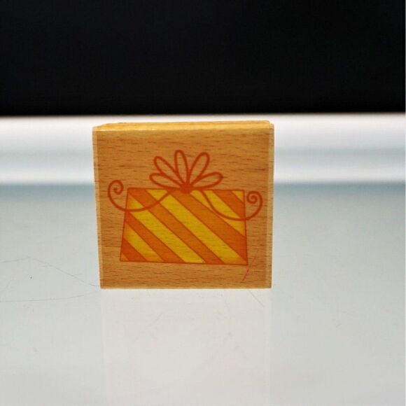 Happy Birthday Presents 3 Rubber Stamps All Night Media Sarah Beise Katie & Co - Picture 9 of 11